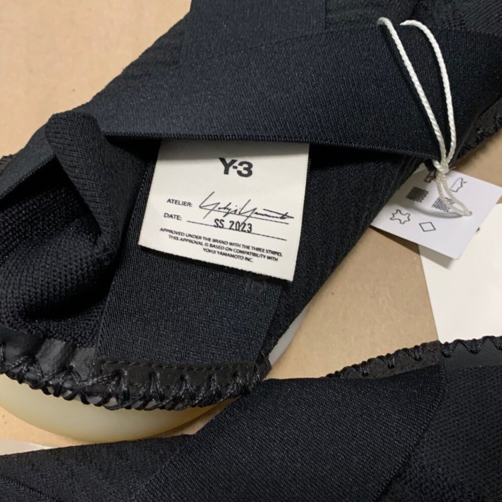 NWOB Y-3 × Adidas ITOGO YOHJI YAMAMOTO Black White Unisex Size: US8.5